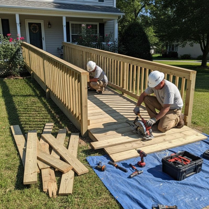 Handicap Ramp Repair